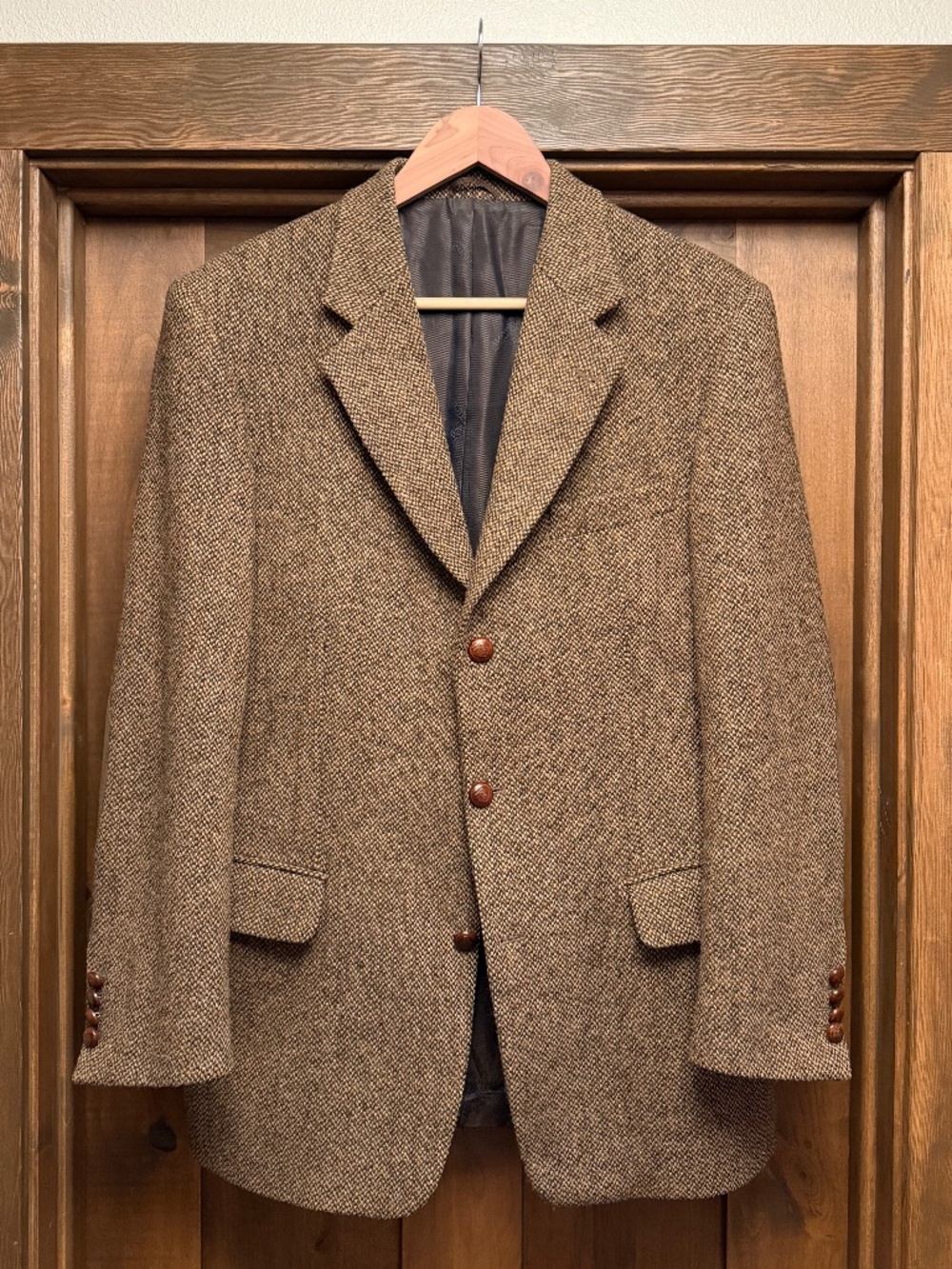 Vintage Barutti Harris Tweed Blazer - Size 42